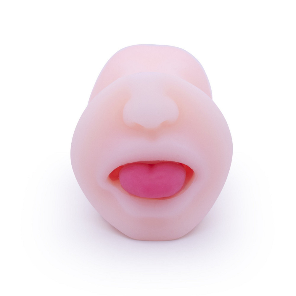 Мастурбатор Double Head — Рот і Вагіна Sex Aura Київ - фото 3
