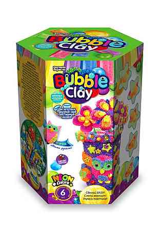 Набір креативної творчості "BUBBLE CLAY ВАЗА" укр. (8), шт Київ