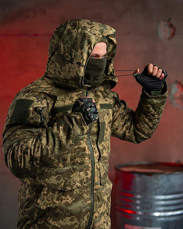 Тактична куртка бушлат Persona піксель Omni-Heat ВТ0448 Одесса - изображение 19