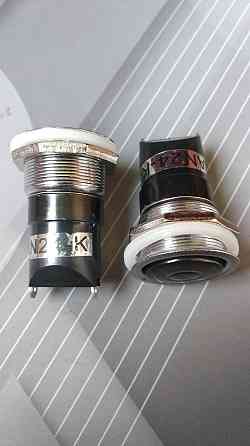 Кнопка натискна AN 24-K, ON-(OFF), 6 A, 250 V (SPST 2 pin) Daier Полтава