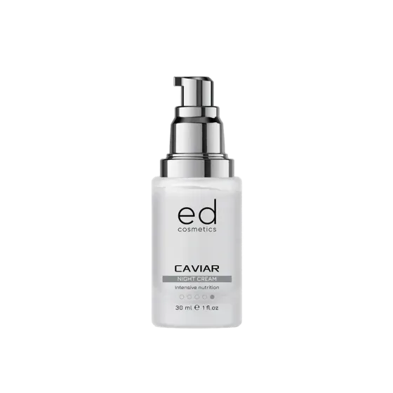 Ночной крем для лица с экстрактом черной икры CAVIAR NIGHT CREAM ED Cosmetics, 30 мл Днепр