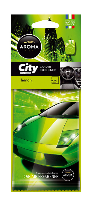 Ароматизатор Aroma Car City Card Lemon сухий Київ - фото 1