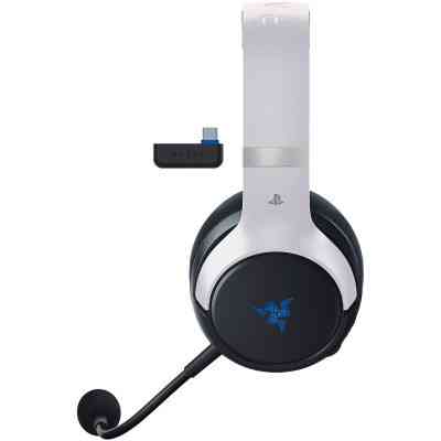 Наушники Razer Kaira Pro Hyperspeed for PS5 Bluetooth White-Black (RZ04-04030200-R3G1) Винница