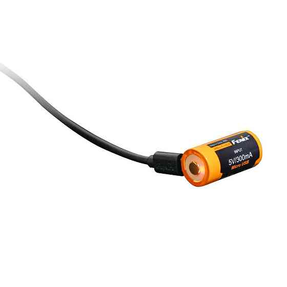 Аккумулятор 16340 Fenix 700 UP mAh Li-ion с micro-USB зарядкой Киев