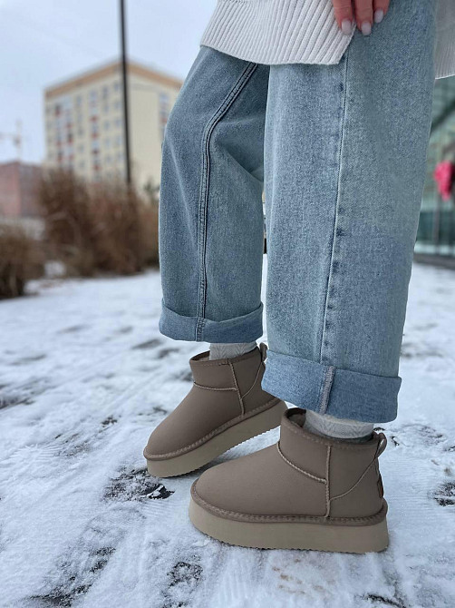 ITTS Угги жіночі ITTS капучіно натуральна шкіра зима низький хід 37-41рр (5737) Коломия - фото 3