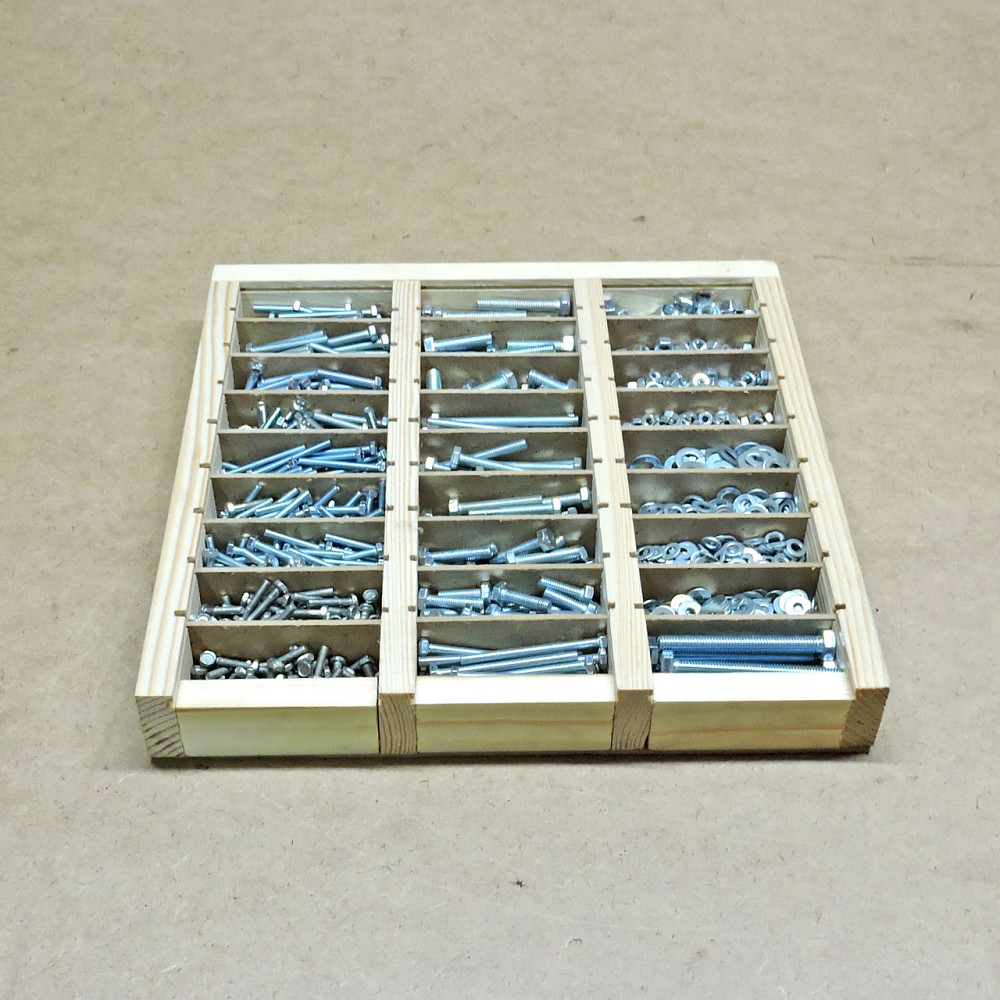 Набор 3х болтов, гаек, шайб М4-М8 1775шт Николаев - изображение 3