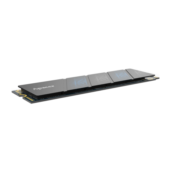 Накопичувач SSD M.2 Apacer AS2280P4U PRO 512GB 2280 PCIe 3.0x4 NVMe 3D NAND Read/Write: 3500/2300 MB/sec Одеса