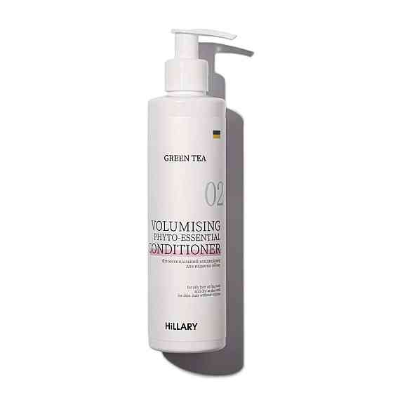 Фітоесенціальний кондиціонер для надання об’єму Green Tea Green Tea Volumising Phyto-essential Conditioner Hillary 250 мл Київ