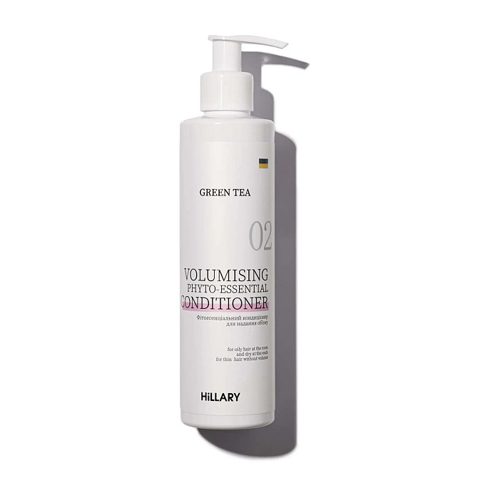 Фітоесенціальний кондиціонер для надання об’єму Green Tea Green Tea Volumising Phyto-essential Conditioner Hillary 250 мл Київ - фото 1