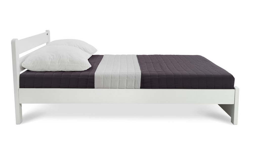 Дерев'яне ліжко   Престиж 140х190, Вільха, Білий Харків - фото 5