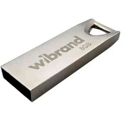 USB флеш накопичувач Wibrand 8GB Taipan Silver USB 2.0 (WI2.0/TA8U2S) Вінниця