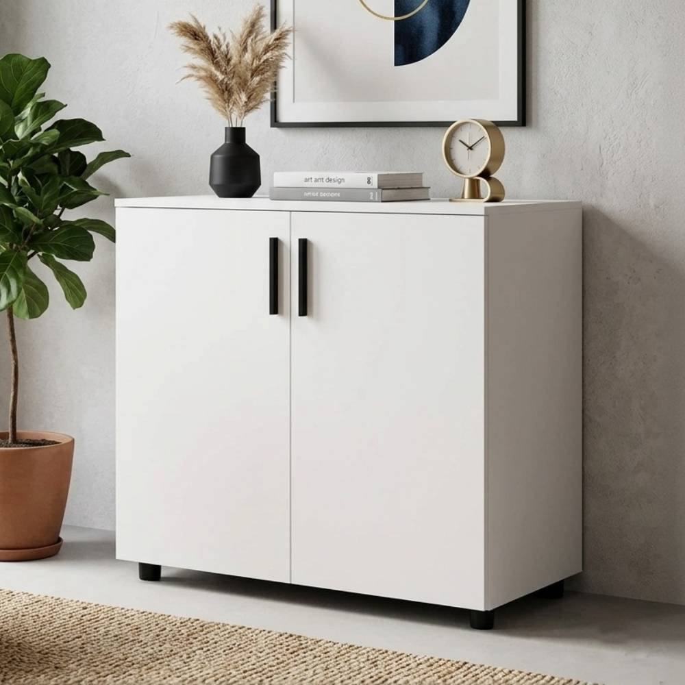 Комод Doros Торн Белый 2 ДСП 90х51.6х80 (DRS-012087) Днепр - изображение 1