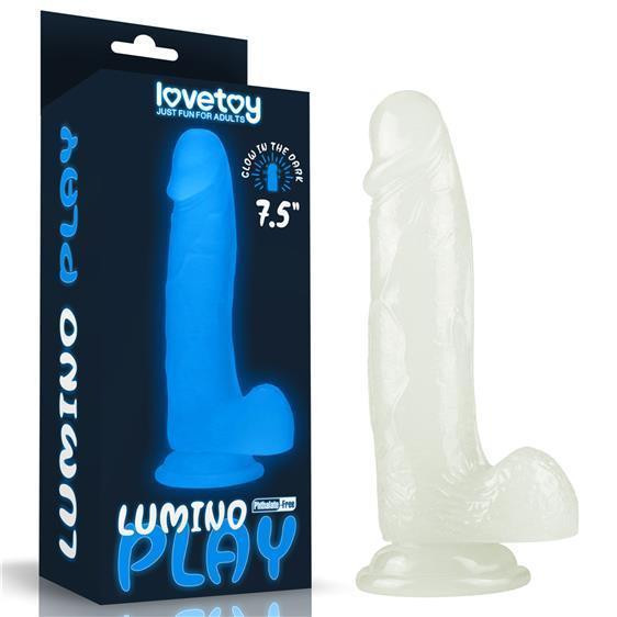 Фалоімітатор - Lumino Play Dildo 7.5" Sex Aura Київ - фото 1