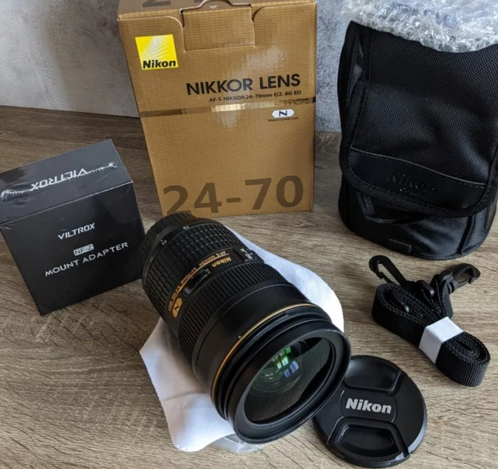 Новий об'єктив Nikon AF-S 24-70 мм f/2.8G ED. Харків - фото 3