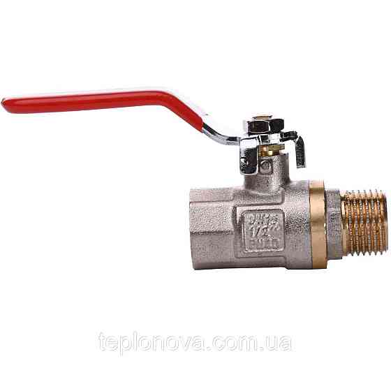 Кран кульовий прямий Q PROFESSIONAL 1/2" НВ КР PN40 QP152 Чернівці