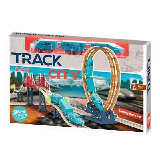 Железная дорога с городским поездом на батарейках CJ-4000543 Каменец-Подольский