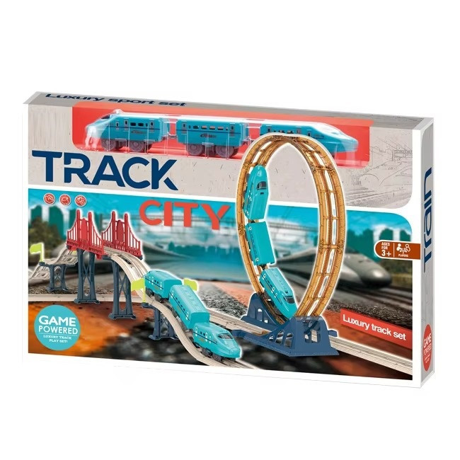 Железная дорога с городским поездом на батарейках CJ-4000543 Каменец-Подольский - изображение 5