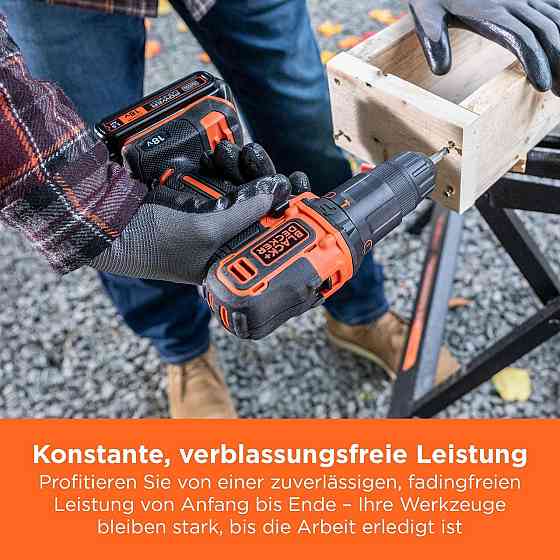 Аккумулятор Black+Decker 18V, 2.0AH, литий-ионный для электроинструментов POWERCONNECT, BL2018-XJ, Li-Ion Киев