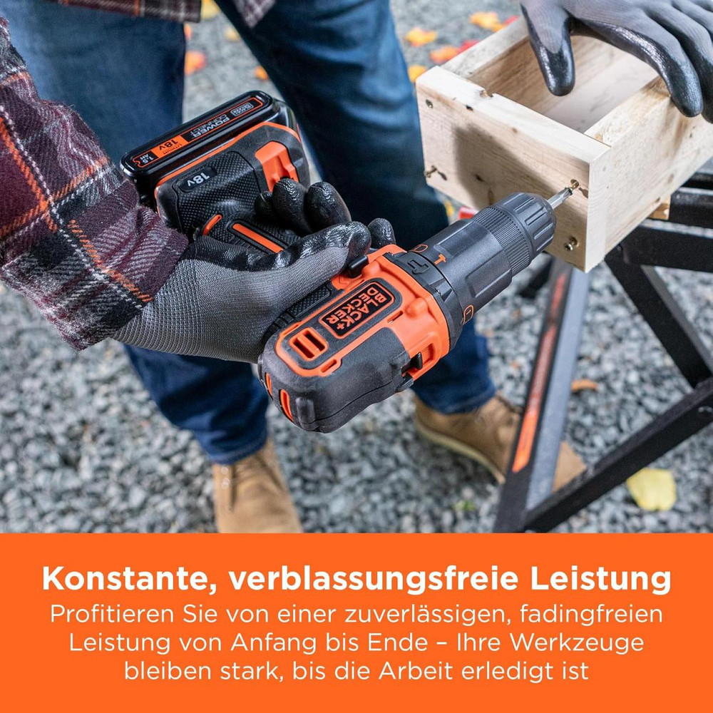 Аккумулятор Black+Decker 18V, 2.0AH, литий-ионный для электроинструментов POWERCONNECT, BL2018-XJ, Li-Ion Киев - изображение 6