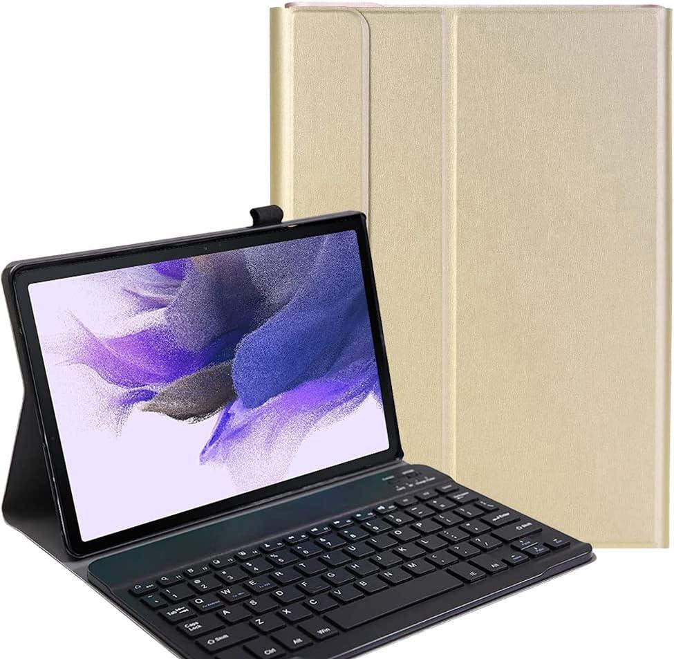 Противоударный чехол-книга с клавиатурой Samsung Galaxy Tab S7 FE+/S7+/S8+ 12.4