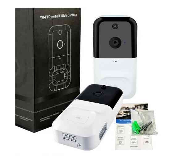 Домофон SMART DOORBELL wifi, беспроводной домофон, видеодомофон, камера наблюдения / 3*18650 / 3268 Днепр