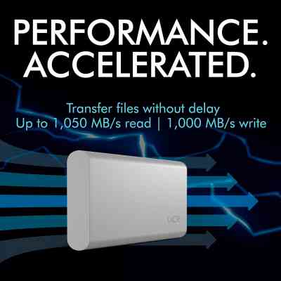 Накопитель SSD USB Type-C 2TB Portable LaCie (STKS2000400) Винница