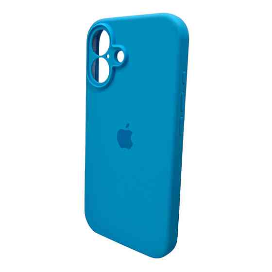 Чохол для смартфона Silicone Full Case AA Camera Protect for Apple iPhone 16 44,Light Blue Київ