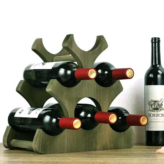 Настольная винная полка 