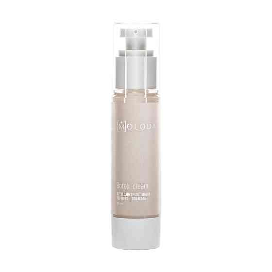 Антивіковий крем ботокс з пептидами Botox cream Peptides Squalane Moloda 50 мл Київ