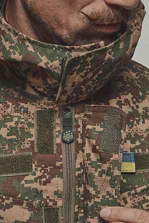 Армейская военная мужская куртка хищник полевая тактическая демисезонная ветрозащитная водостойкая Львов