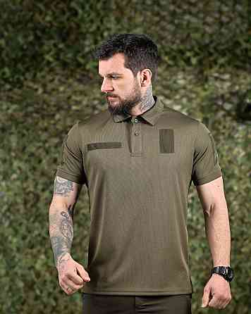 Тактична футболка поло PATRIOT олива ВТ6301 Одеса