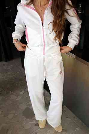 Жіночий спортивний костюм тринитка пеньє Білий, 42/46 Харків