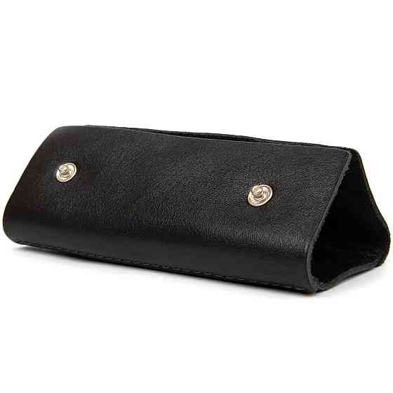 Універсальна шкіряна ключниця Чорний (GRANDE PELLE) Київ