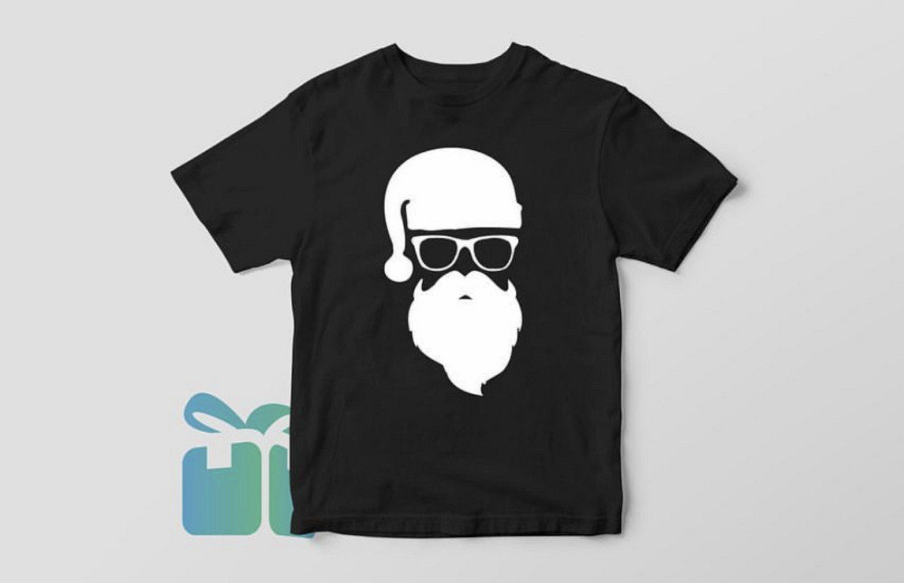 Чорна новорічна футболка. Новий рік. Різдво Чернівці - фото 1