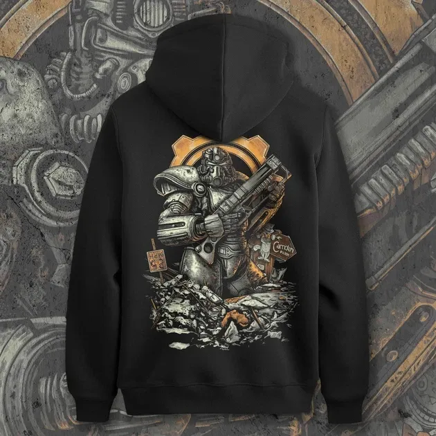 Худи для подростка мальчика с принтом Fallout Brother140 of 140teel Размер 170 Anime11107 Днепр - изображение 1