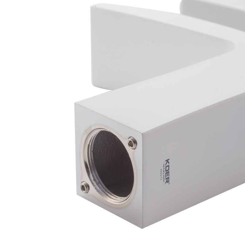 Смеситель для умывальника Koer KB-14007-04 водопад хром-белый KR5155 Харьков - изображение 3