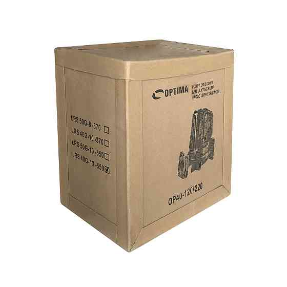 Насос циркуляційний Optima OP40-120 220мм + гайки + кабель з вилкою Тернополь