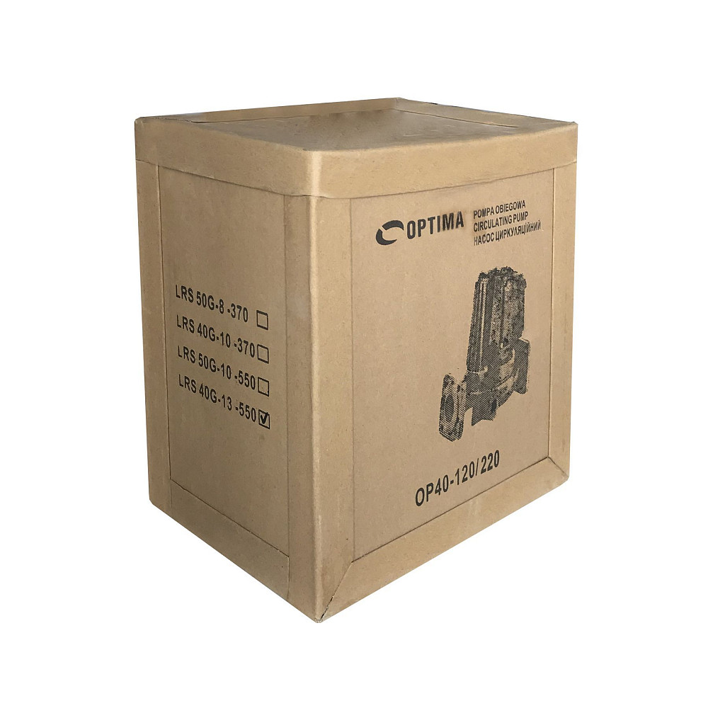 Насос циркуляційний Optima OP40-120 220мм + гайки + кабель з вилкою Тернопіль - фото 3