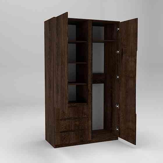 Шкаф Дельта 1, Дуб Конкордия, 1200х550х2100 Львов