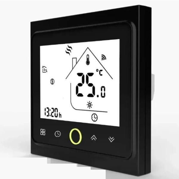 Терморегулятор сенсорный с WiFi PWT-002 Черный Киев - изображение 2