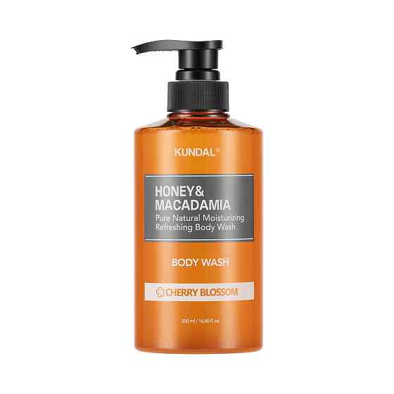 Гель для душу Вишневий цвіт Honey & Macadamia Body Wash Cherry Blossom Kundal 500 мл Київ