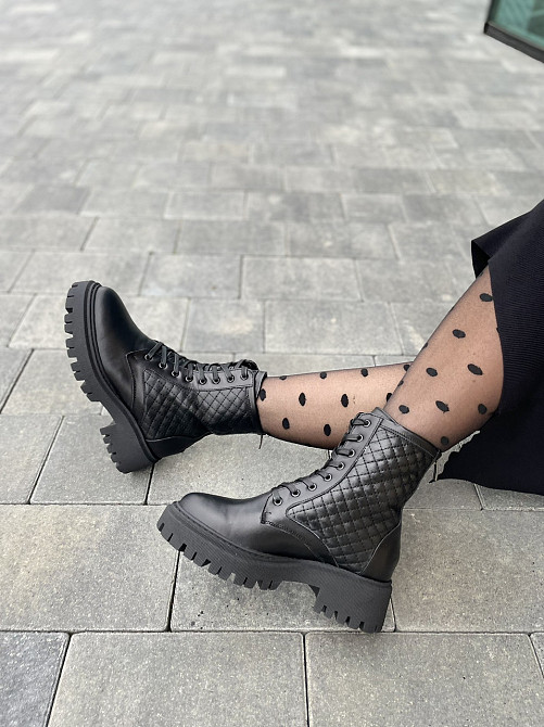 Без бренда Черевики жіночі ARLEN БК-Дайвинг/1 чорні (зима, шкіра натуральна) (4842) 36-39 37 Коломия - фото 10