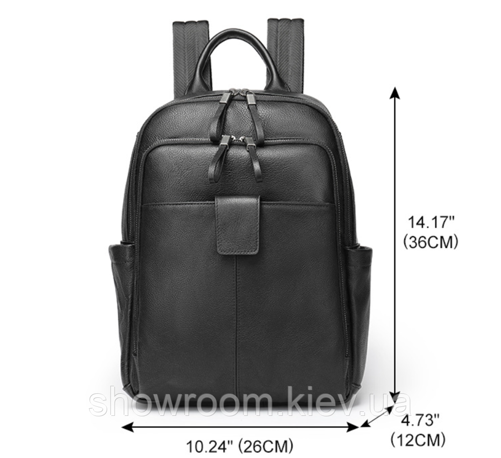 Чоловічий шкіряний рюкзак Leather Collection (9251) Київ - фото 5