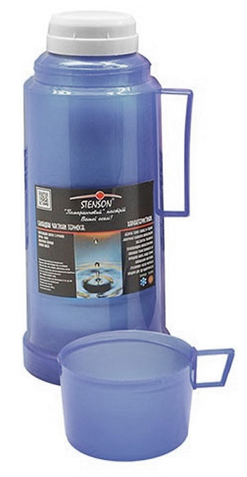 Термос STENSON MT-0215 1000 мл синій Київ - фото 2