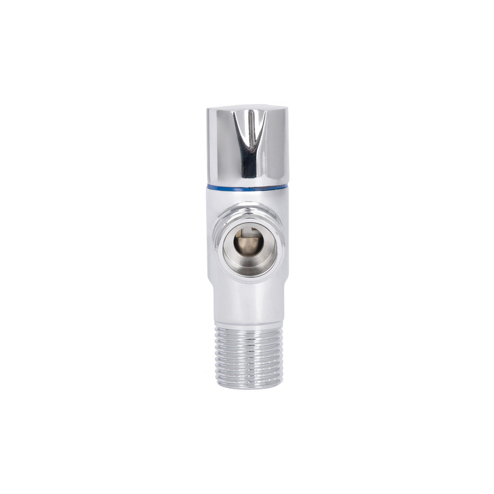Кран кутовий Thermo Alliance Standart (ручка кругла) з керам.буксою 1/2"Н х 1/2"Н SF342W1515 Київ - фото 12