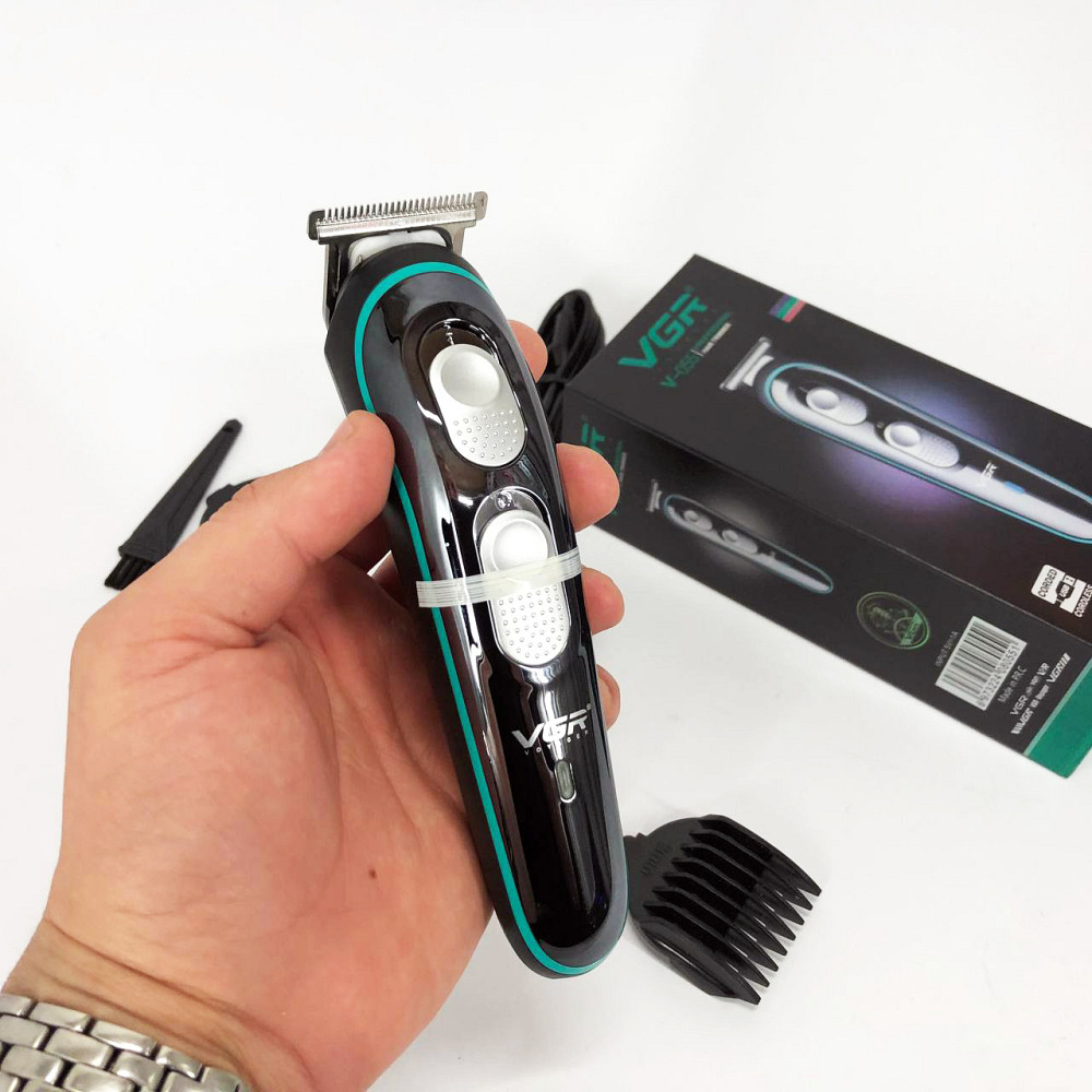 Беспроводной аккумуляторный триммер для стрижки волос, Машинка для стрижки волос и бритья DG-18 Киев - изображение 8