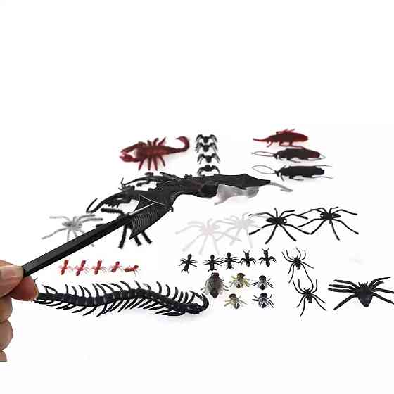 Искусственные насекомые 44 штуки разноцветный Киев