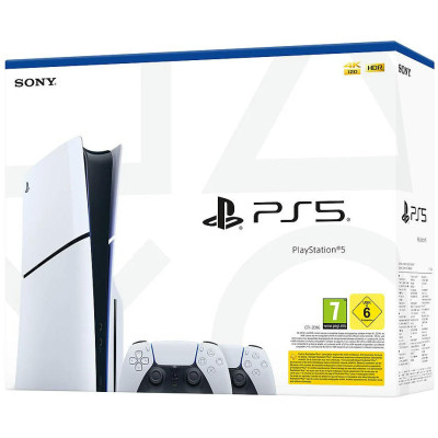 Игровая консоль Sony Playstation 5 Slim (2 геймпада Dualsense) Blu-Ray (1000042053) Винница - изображение 4