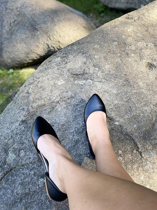 ALEX BELL Балетки жіночі ALEX BELL 700Z/1-1-20AP чорні (весна-осінь, шкіра натуральна) (3100) 3 Коломия - фото 6