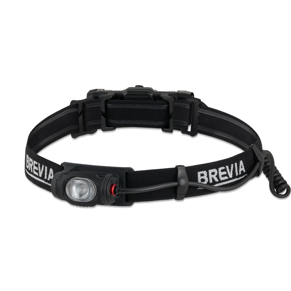 Ліхтар налобний Brevia 500Lm, 2600mAh micro-USB, IP64, заднє світло Львів - фото 1